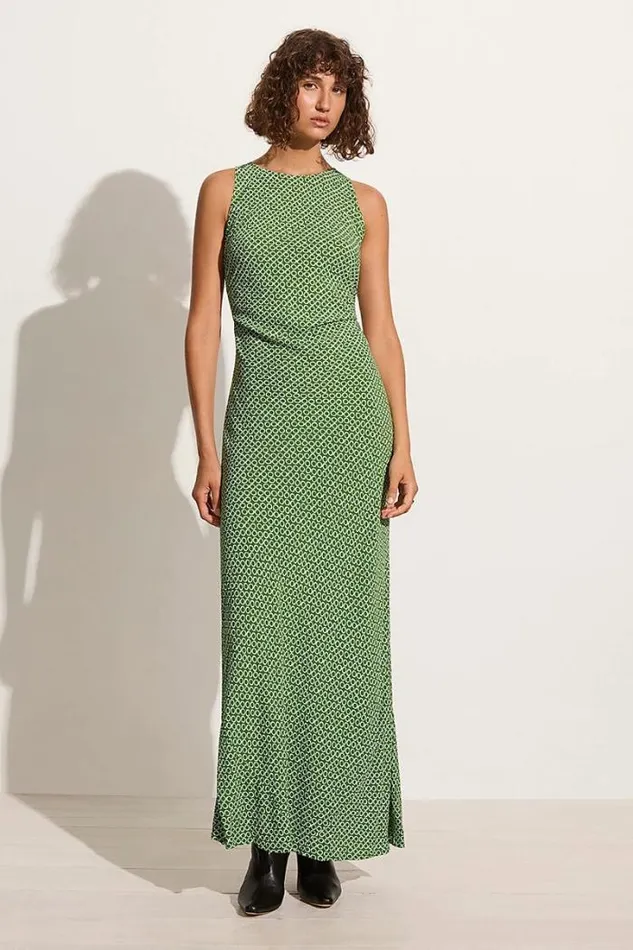 Women Faithfull The Brand Dresses Clementine Maxi Dress Azulejo
