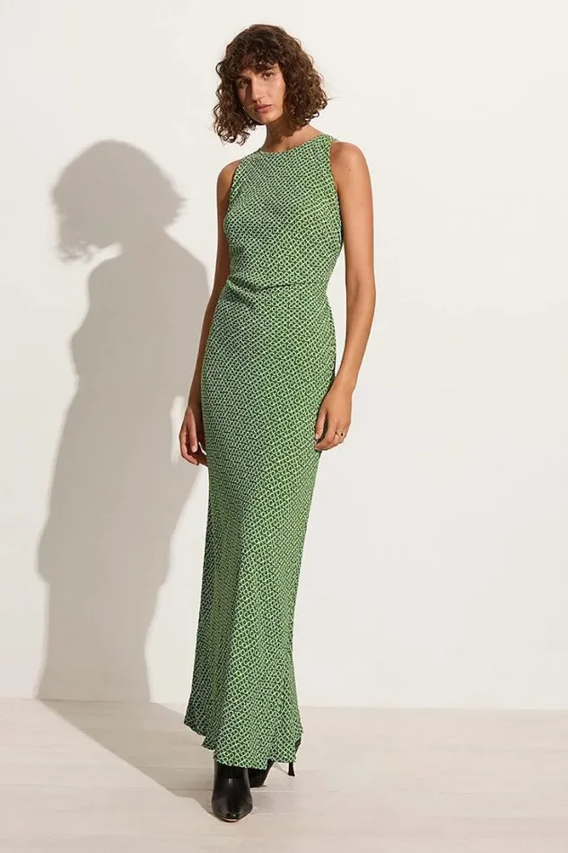 Women Faithfull The Brand Dresses Clementine Maxi Dress Azulejo