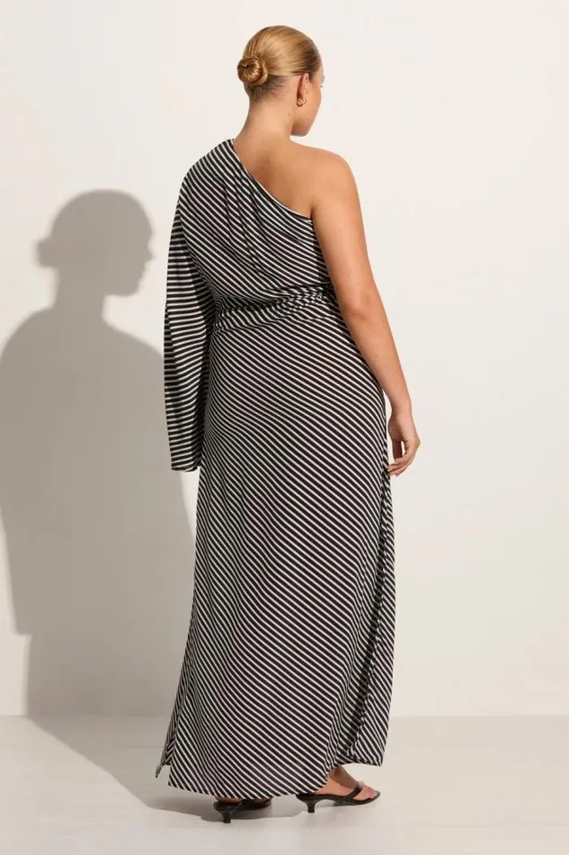 Women Faithfull The Brand Dresses Gino Maxi Dress Toscano Stripe Black