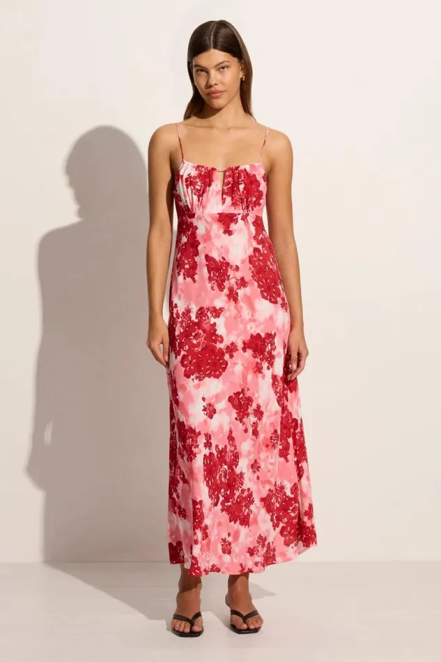 Women Faithfull The Brand Dresses San Paolo Midi Dress Rosella Floral