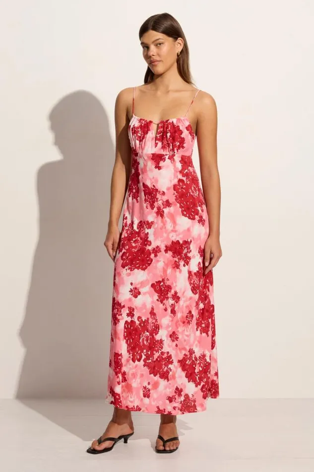 Women Faithfull The Brand Dresses San Paolo Midi Dress Rosella Floral