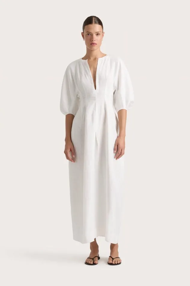 Women Faithfull The Brand Dresses Soleil Maxi Dress White