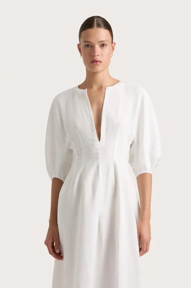 Women Faithfull The Brand Dresses Soleil Maxi Dress White