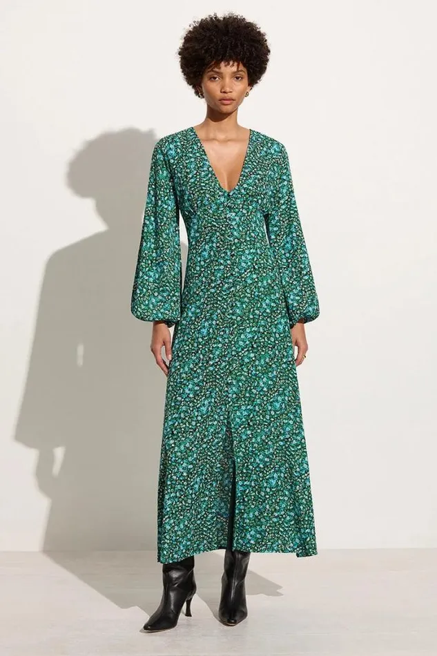 Women Faithfull The Brand Dresses Venados Midi Dress Marilla Floral