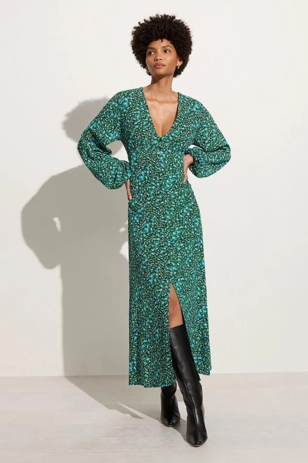 Women Faithfull The Brand Dresses Venados Midi Dress Marilla Floral