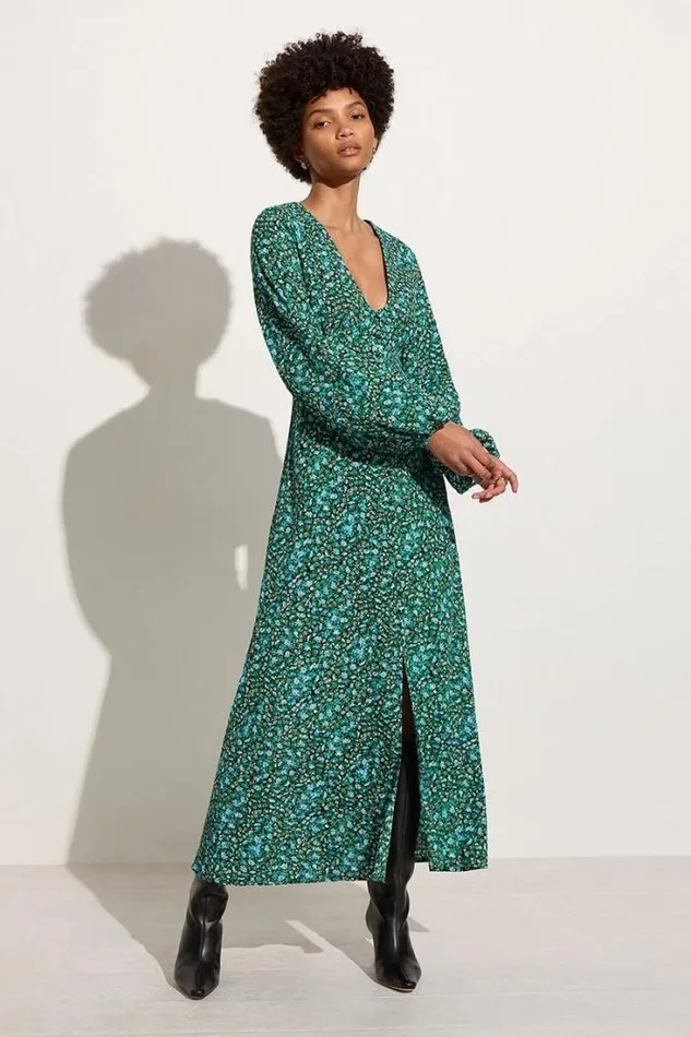 Women Faithfull The Brand Dresses Venados Midi Dress Marilla Floral
