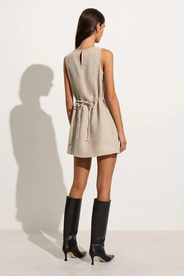 Women Faithfull The Brand Mini Dresses Lui Mini Dress Natural