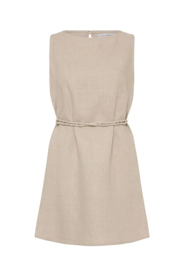 Women Faithfull The Brand Mini Dresses Lui Mini Dress Natural