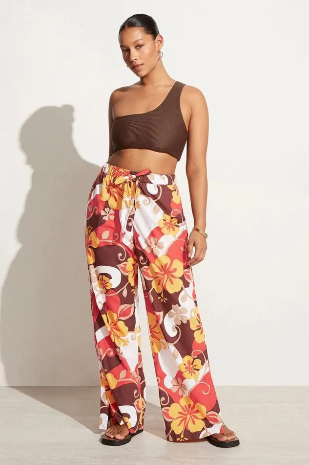 Women Faithfull The Brand Pants Celvia Pant Ulani Floral Print 8211 Final Sale