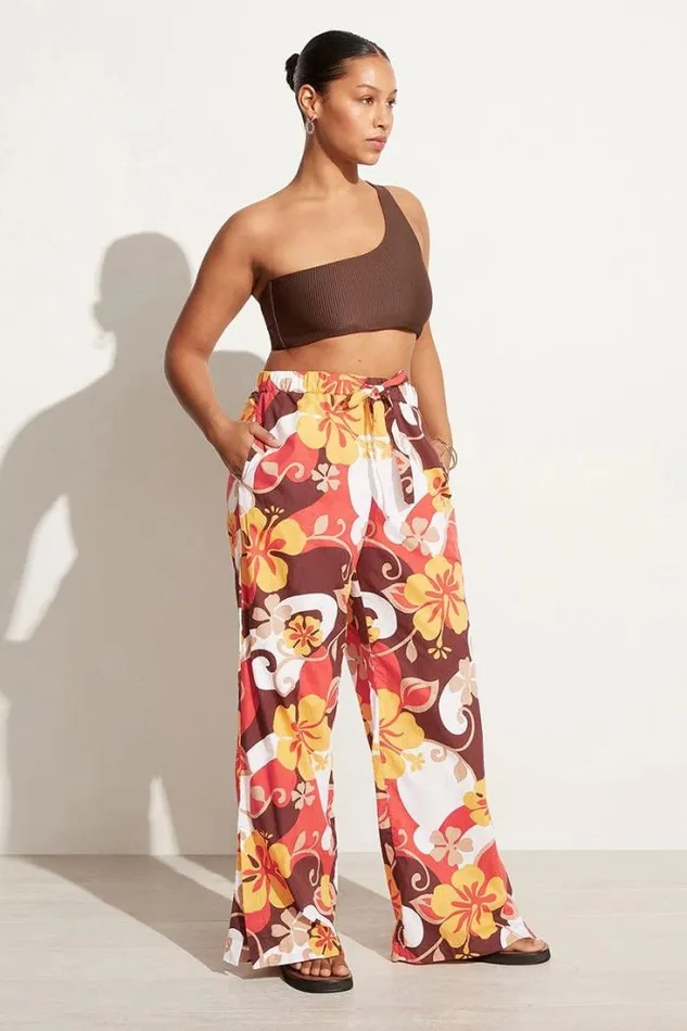 Women Faithfull The Brand Pants Celvia Pant Ulani Floral Print 8211 Final Sale