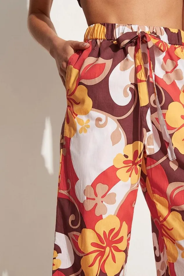 Women Faithfull The Brand Pants Celvia Pant Ulani Floral Print 8211 Final Sale