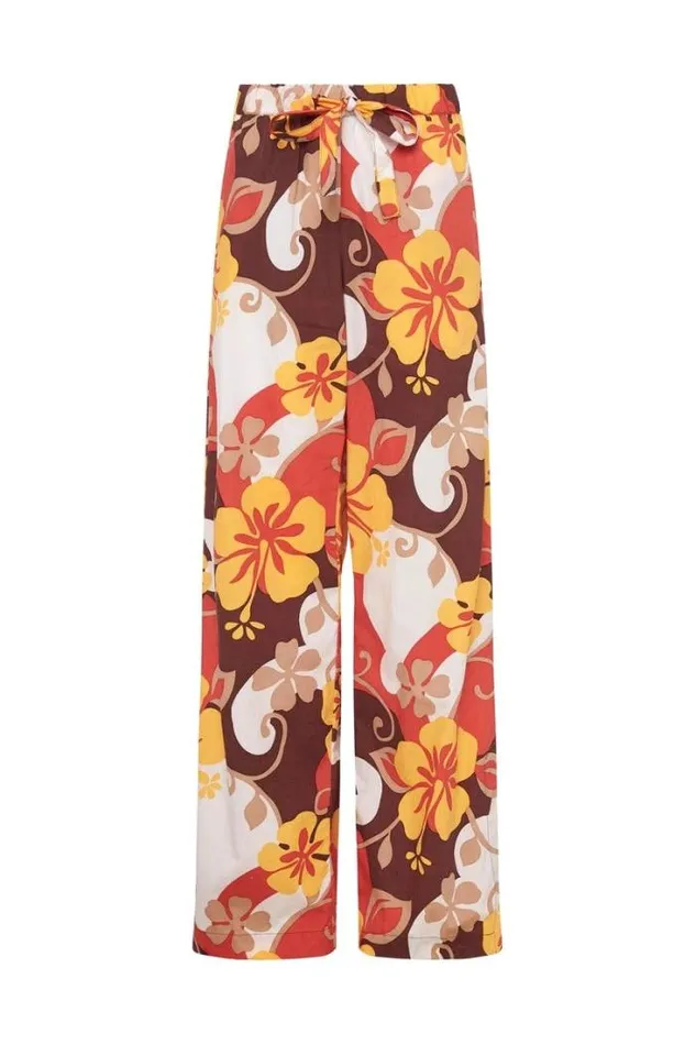 Women Faithfull The Brand Pants Celvia Pant Ulani Floral Print 8211 Final Sale