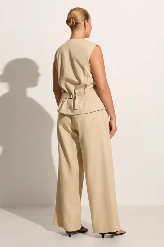Women Faithfull The Brand Pants Udine Pant Bleached Sand