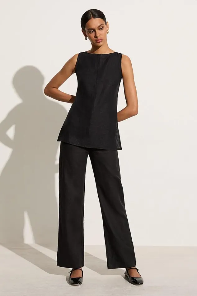 Women Faithfull The Brand Pants Vincente Pant Black