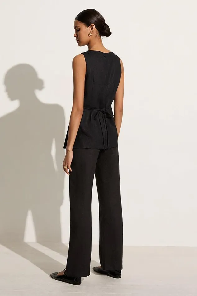 Women Faithfull The Brand Pants Vincente Pant Black