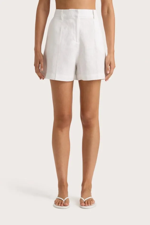 Women Faithfull The Brand Skirts and Shorts Antibes Short White