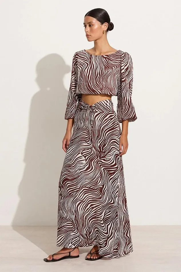 Women Faithfull The Brand Skirts and Shorts Leonardo Skirt Le Stazzi 8211 Final Sale