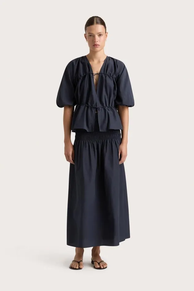 Women Faithfull The Brand Skirts and Shorts Seine Skirt Midnight