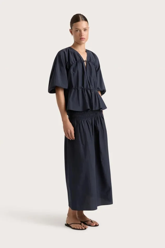 Women Faithfull The Brand Skirts and Shorts Seine Skirt Midnight