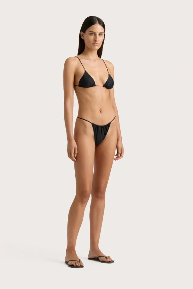 Women Faithfull The Brand Swim Elea Bikini Bottom Black