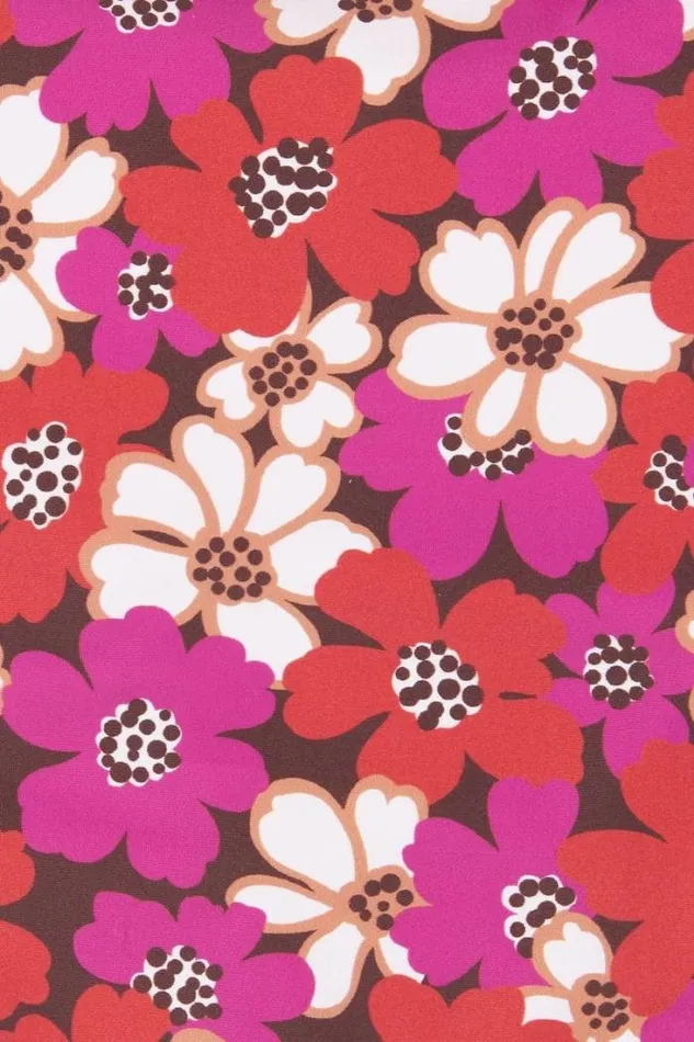 Women Faithfull The Brand Swim Leo Bikini Bottoms Li Reni Floral Print Fuchsia 8211 Final Sale