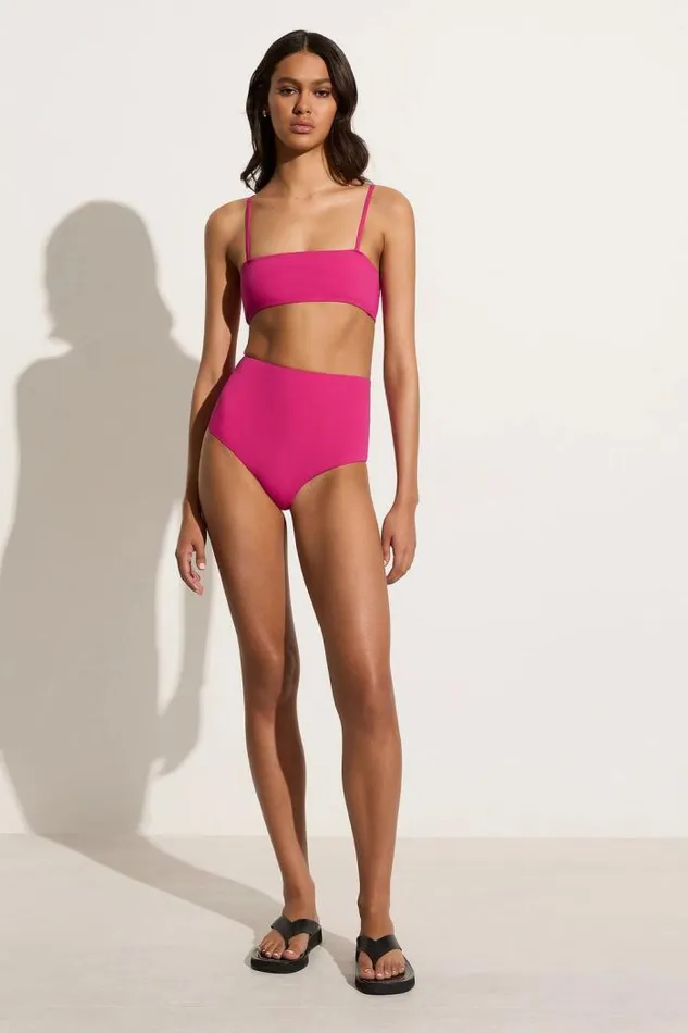 Women Faithfull The Brand Swim Marbella Bikini Top Orchid Exclusive