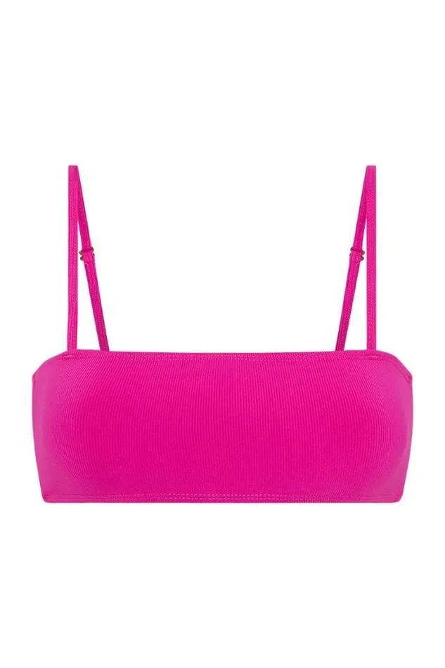 Women Faithfull The Brand Swim Marbella Bikini Top Orchid Exclusive