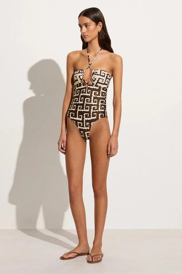 Women Faithfull The Brand Swim Ola One Piece Playa Minizo