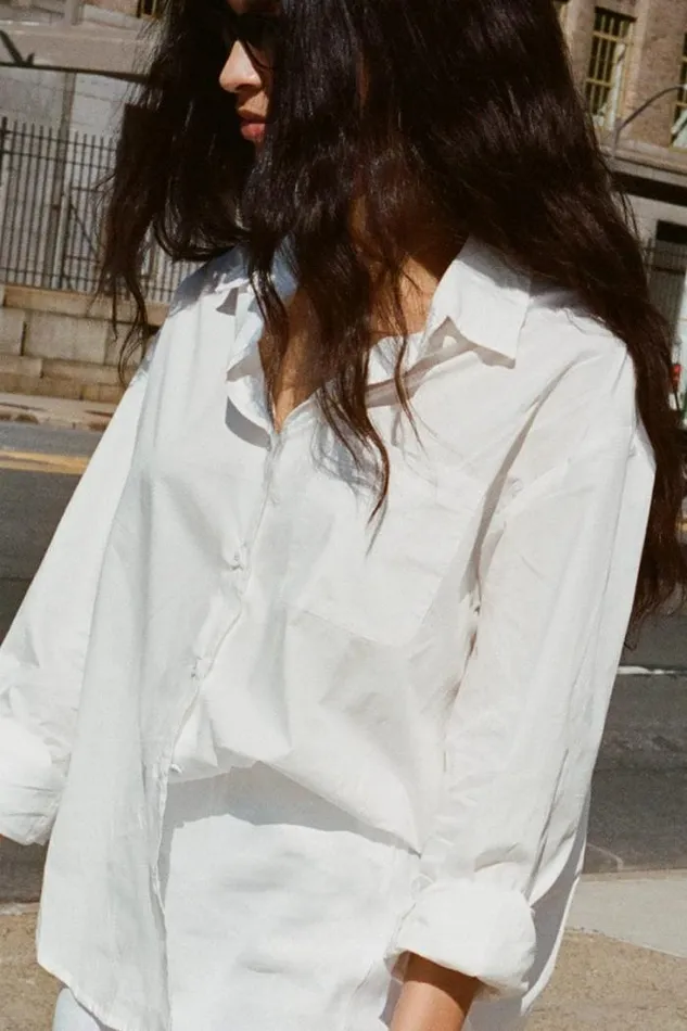 Women Faithfull The Brand Tops Mirabella Shirt White