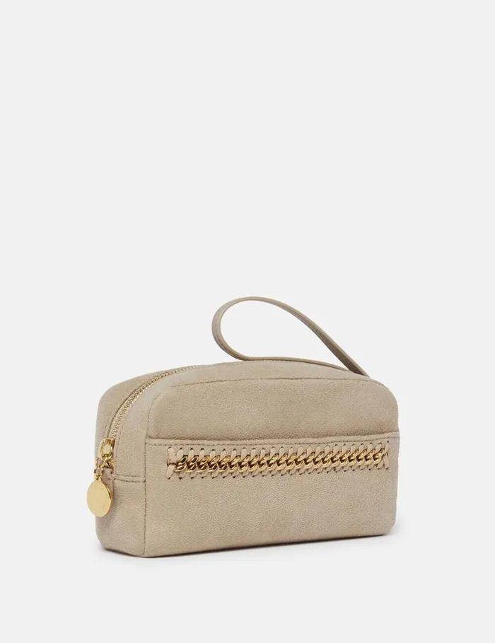 Women Falabella Cosmetics Case Butter Cream Stella McCartney Iconic Falabella
