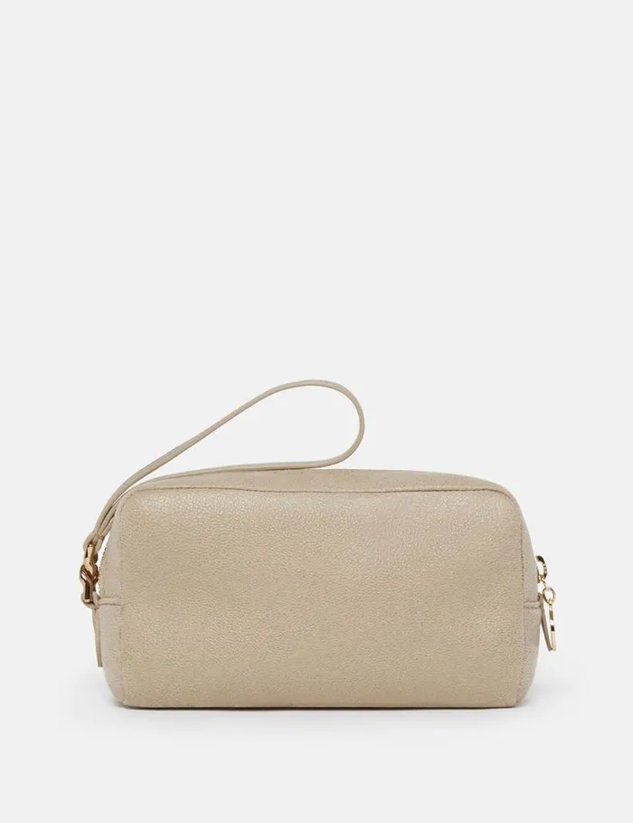 Women Falabella Cosmetics Case Butter Cream Stella McCartney Iconic Falabella