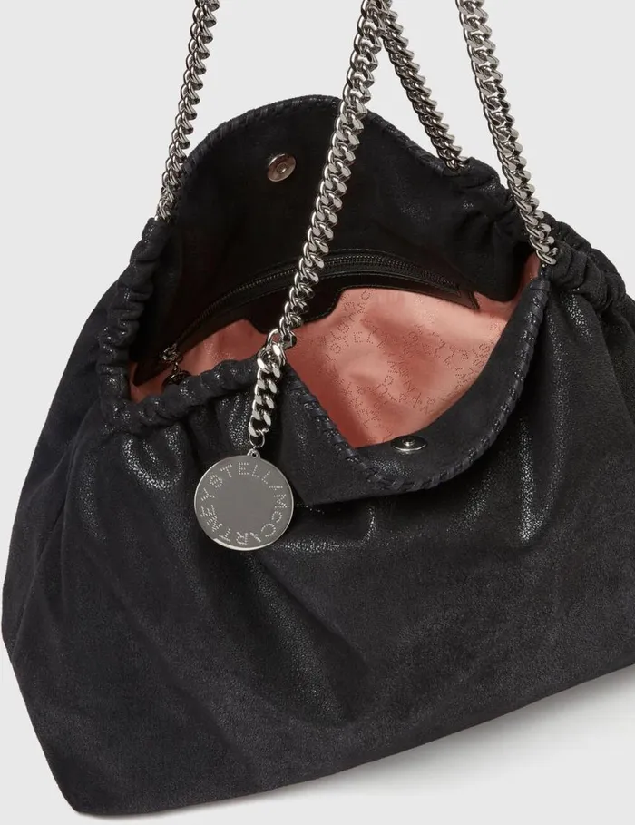 Women Falabella Drawstring Tote Bag Black Stella McCartney Tote Bags