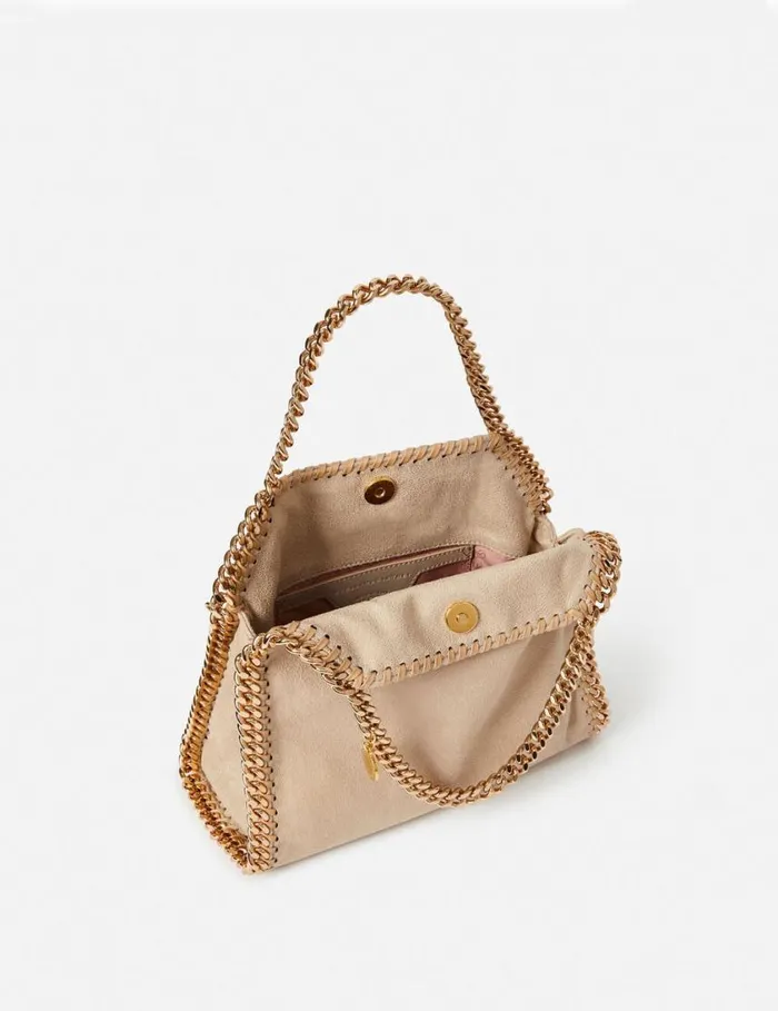 Women Falabella Mini Tote Bag Butter Cream Stella McCartney Mini Bags And Clutches Women Falabella Mini Tote Bag Butter Cream Stella McCartney Mini Bags And Clutches