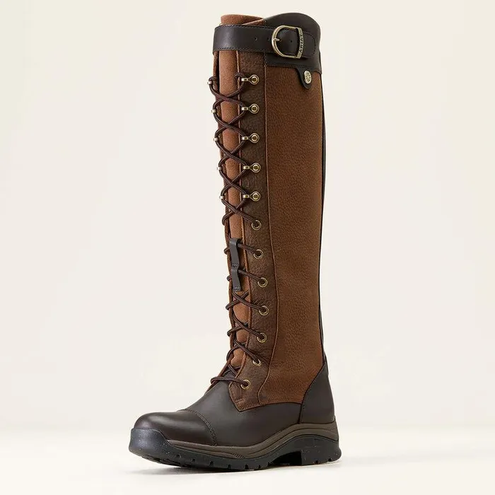 Women Fashion Boots Ariat Berwick Max Waterproof Boot Ebony Brown