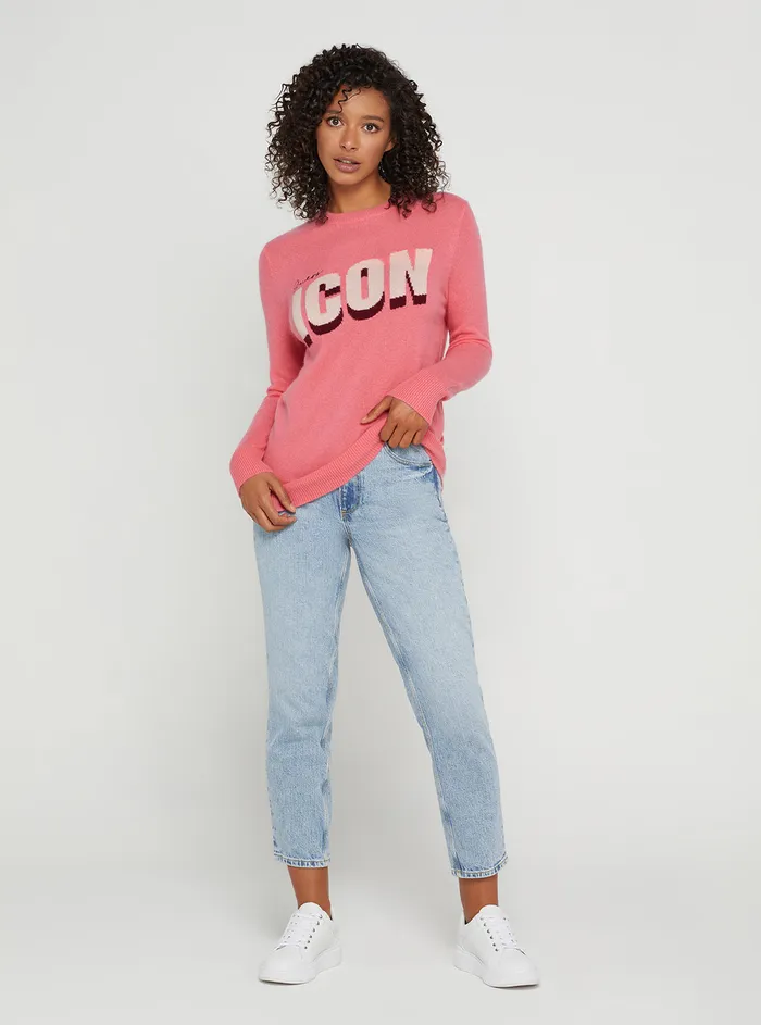 Women Fashion Tops GUESS Eco Pink Juliette Knit Top Women Fashion Tops GUESS Eco Pink Juliette Knit Top