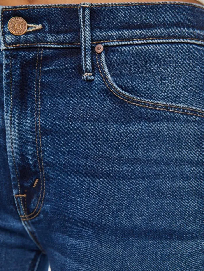 Women Flare Mother Denim The Doozy Blue