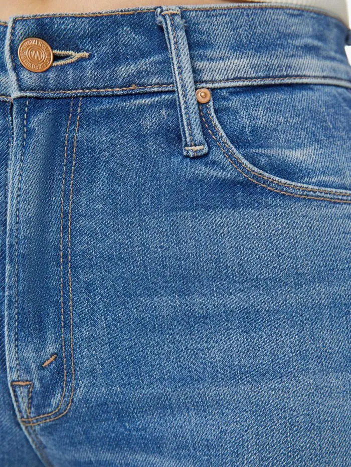 Women Flare Mother Denim The Runaway Fray Blue