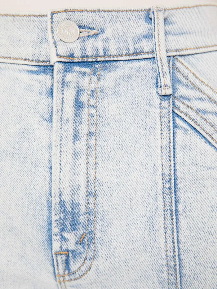Women Flare Mother Denim The Swiss Army Desperado Heel Blue lightpastel