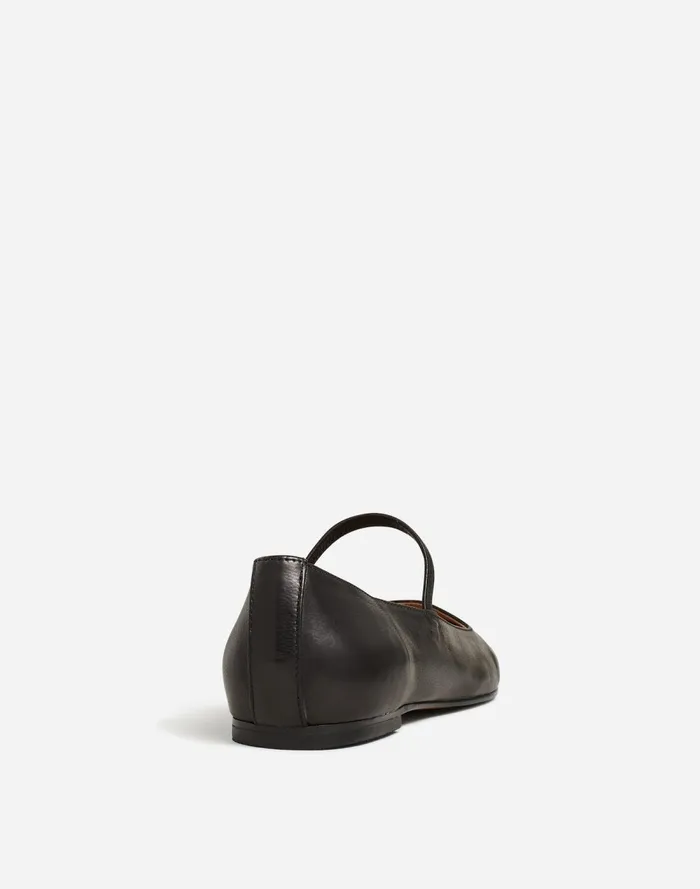 Women Flats and Loafers Madewell The Greta Ballet Flat True Black