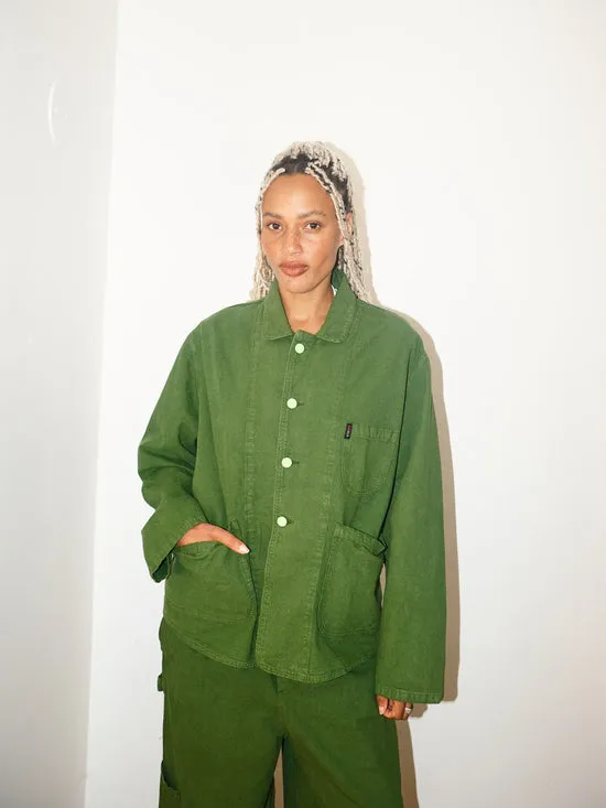 Women Forager Jacket Kale Green Jackets Outerwear Lisa Says Gah