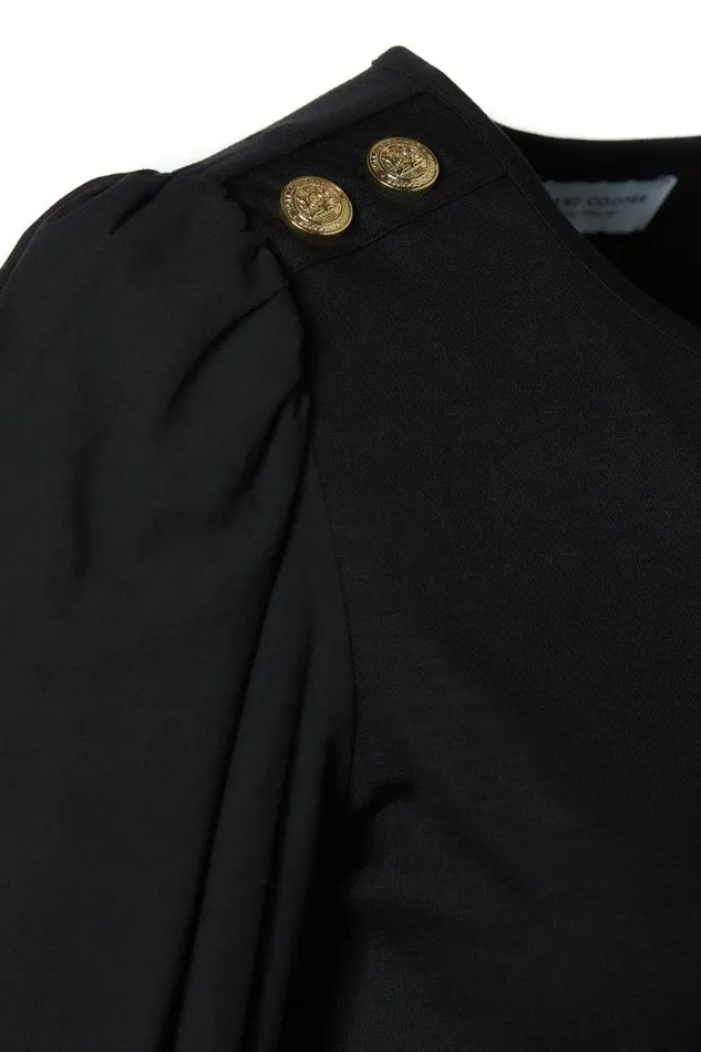 Women Francesca Jersey Blouse Black Holland Cooper Tops Women Francesca Jersey Blouse Black Holland Cooper Tops