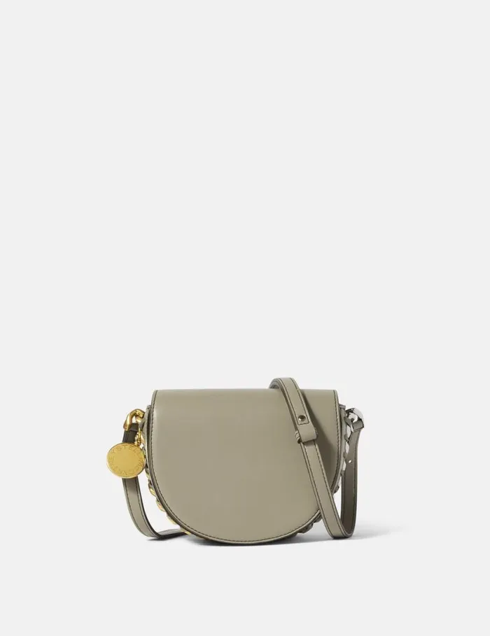 Women Frayme Small Flap Shoulder Bag Bamboo Stella McCartney Frayme Bag