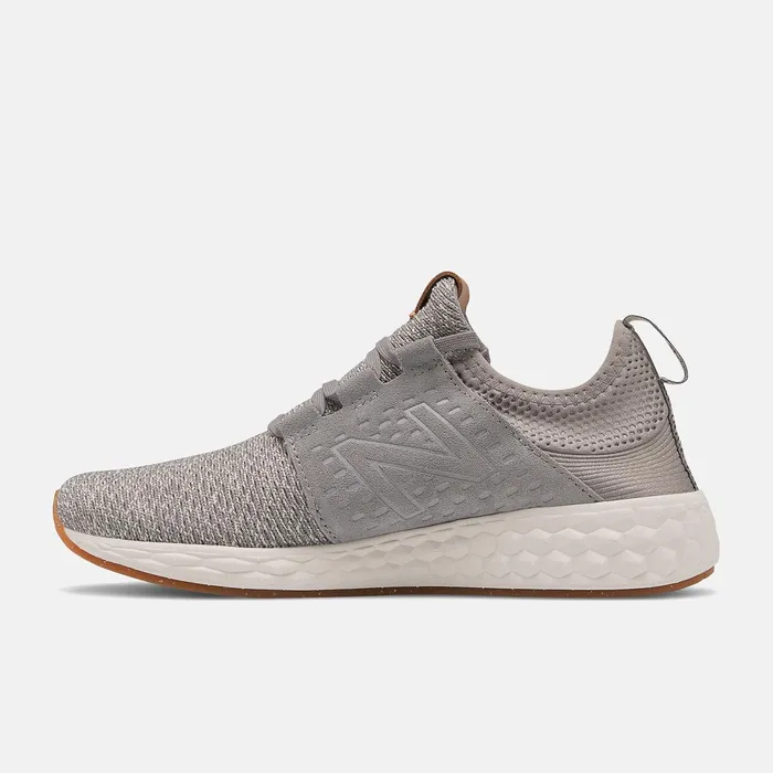 Women Fresh Foam Cruzv1 Reissue Team Away Grey With Angora And Sea Salt New Balance Running Women Fresh Foam Cruzv1 Reissue Team Away Grey With Angora And Sea Salt New Balance Running