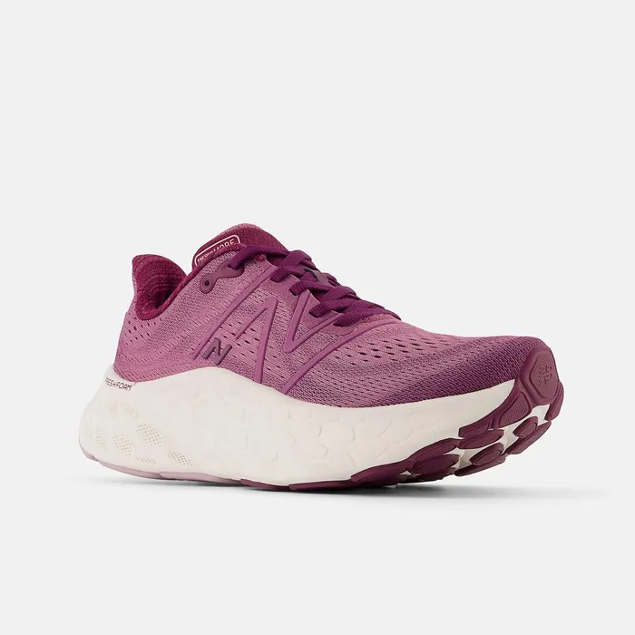Women Fresh Foam X More V4 Raisin With Dark Ember New Balance Running