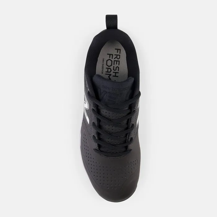Women Fresh Foam X Velo V3 Metal Synthetics Black With White New Balance Softball