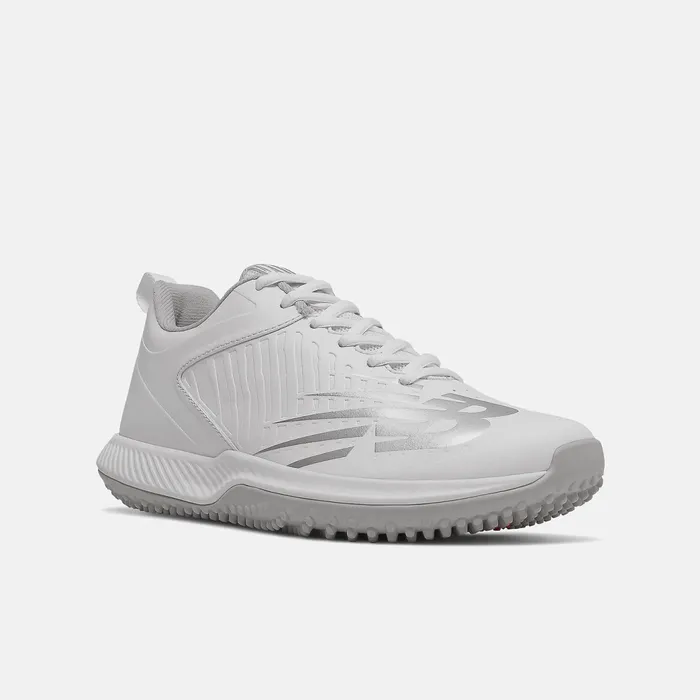 Women FuelCell FUSE V3 Turf Trainer White With Silver New Balance Softball