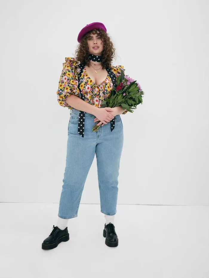 Women Glenn Crop Top Yellow For Love and Lemons Tops Women Glenn Crop Top Yellow For Love and Lemons Tops