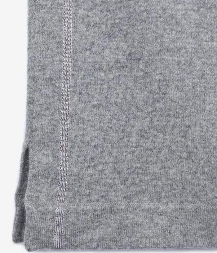 Women Grey Wool And Cashmere Trousers THE KOOPLES Jeans and Pants