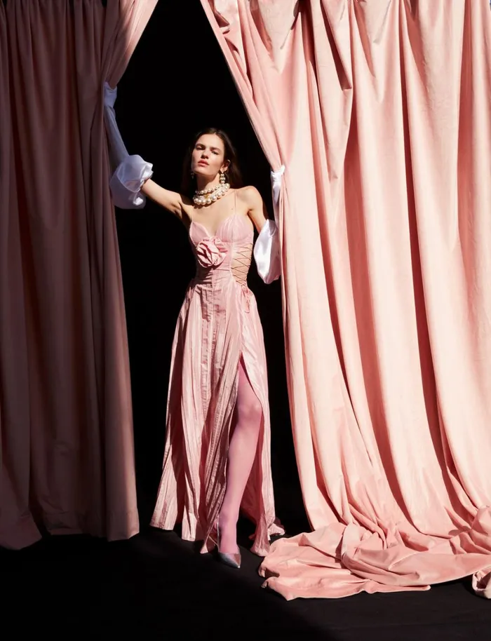 Women Gwenyth Maxi Dress Pink For Love and Lemons Dresses Women Gwenyth Maxi Dress Pink For Love and Lemons Dresses