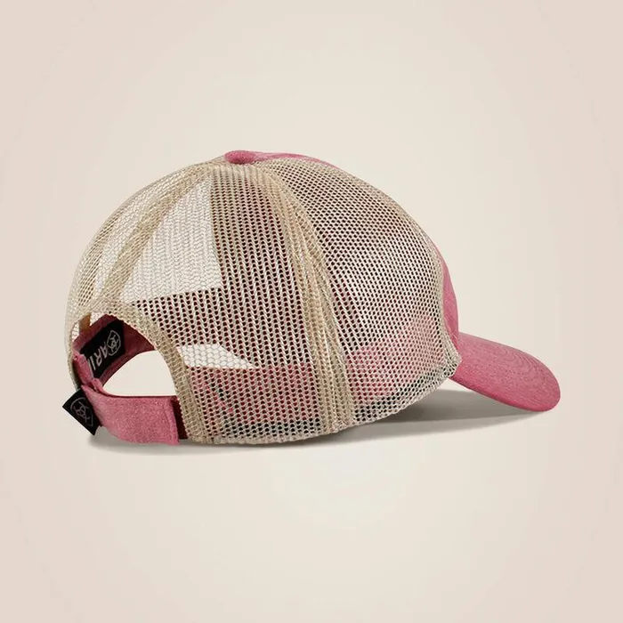Women Hats and Caps Ariat Small Logo Cap Burgundy Women Hats and Caps Ariat Small Logo Cap Burgundy